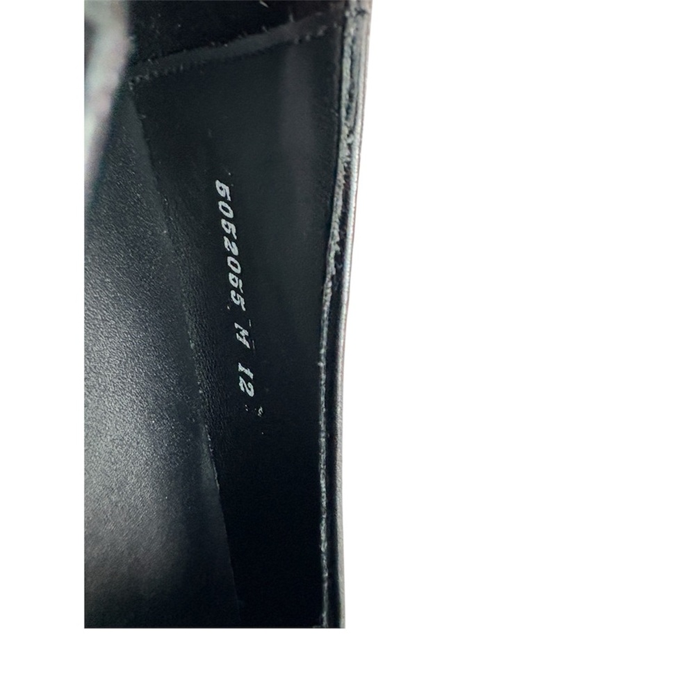ALDO Men’s Black Patent Leather Dress Shoes Slip-On Formal Loafers Size 12 - Picture 3 of 6